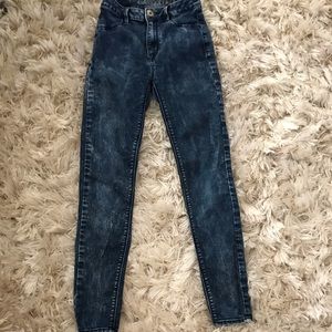 Stonewashed Denim Jeans